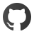 A GitHub icon